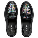 Onitsuka Tiger Женские лоферы черные - фото 5