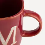 Кружка Monogram "M" El Corte Inglés, синий / белый - фото 2