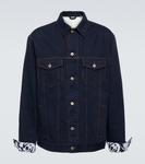 Джинсовая куртка Burberry, Indigo Blue - фото