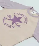 Футболка с длинными рукавами Converse, цвет F Raglan/Lavender - фото 2