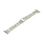 Ремешок из смолы CHENSONG для Apple, бело-зеленый - фото 5