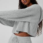 Alo Yoga Топ Women's Mixed Gray/Athletic Heather Grey - фото 7