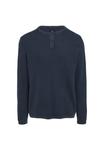 Джемпер MIT KNOPFLEISTE QS, темно-синий - фото 6