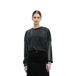 Толстовка женская черная Adidas - фото 6