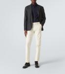 Пиджак из шерстяной фланели Rubinacci, Dark Gray - фото 2