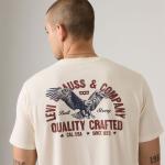 Классическая футболка с рисунком Levi's, Soaring Denim Egret - White - фото 4