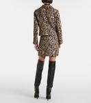 Куртка с леопардовым принтом Leila Rixo, Leopard Brown - фото 3