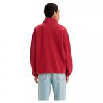 Толстовка Levi´s Relaxed Graphic 1/4 Zip Pouch, красный - фото 2