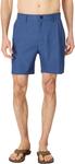 Шорты Hurley Phantom Heather 18" Walkshorts, цвет Obsidian - фото
