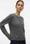 Джемпер Vero Moda AWSILJA, Medium Grey Melange/Dark Grey - фото 5