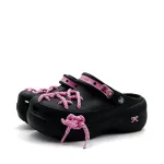 Crocs Классические платформенные клоги Cranberry Clogs Unisex Black - фото 4