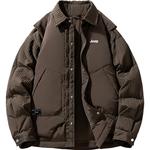 Jeep Унисекс пуховик, Coffee - фото