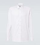 Рубашка из хлопка Оксфорд Etro, Optical White - фото