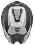 Шлем FC-Moto Hawk EVO-X, Black Matt/Grey/White - фото 6