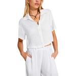 Хана укороченная рубашка Vitamin A, белый - фото 2