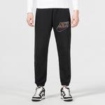 Брюки с радужным логотипом Nike, черный - фото 3