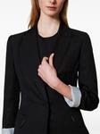 Однобортный пиджак TWINSET, черный - фото 5