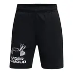 Шорты для мальчиков с логотипом Under Armour Tech, черный - фото