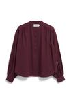 Блуза ARMEDANGELS EFINARAA, Dark Cranberry/Bordeaux - фото 5