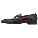 Ferragamo Лоферы мужские GANCINI черные - фото