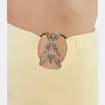 Юбка Patrizia Pepe, желтый - фото 4