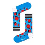 Носки Happy Explosion Crew Blue long, синий - фото