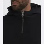 Толстовка прямого кроя в стиле датни Hugo, черный - фото 4