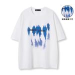 Футболка унисекс 30BRAID, белая черная - фото 3