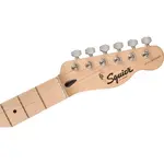 Squier Sonic Telecaster, гриф из клена, белый пикгард, черный - фото 6