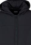 Зимняя куртка HOODED PUFFER Urban Classics, черный - фото