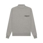 Топ Fear of God Essentials Mockneck, Dark Oatmeal - фото