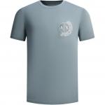 Футболка AE SS25 мужская ARMANI EXCHANGE, синий - фото