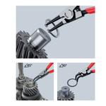 Щипцы для внешних стопорных колец KNIPEX 46 21 A21 - фото 2