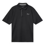Рубашка поло tech polo shirt 'black' Under Armour, черный - фото