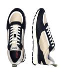 Кроссовки мужские Hugo комбинированные повседневные, бежево-черный - фото 4