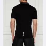 Рубашка-Поло стандартного кроя досада Ea7, черный - фото 2