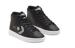 Кеды Converse Pro Leather Mid 'Black White', черный - фото 3