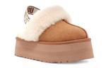 Тапочки (WMNS) UGG Funkette Slipper 'Brown', коричневый - фото 3