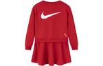 Платье Preppy Red для детей от 3 до 7 лет Nike, красный - фото 4