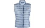 Жилет женский синий Moncler - фото