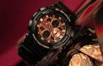 Часы CASIO G-Shock Analog-Digital 'Black Rose', черный - фото 3