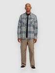 Рубашка Volcom Netastone Flannel Hemd, dark slate - фото 3