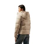 Куртка пуховая CALVIN KLEIN женская, PED-Молочный чай кофе - фото 9