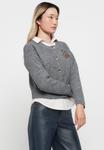 Кардиган ONLY ONLTEDDY CARDIGAN , Medium Grey /Grey - фото 4