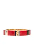 Браслет T-STRIPE BANGLE Tory Burch, красный - фото 3