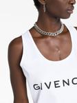 Givenchy топ с логотипом, белый - фото 3