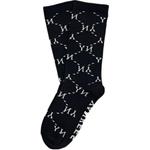 MLB Старые носки Flower Crew Unisex Black - фото