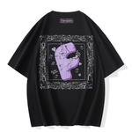 Футболка унисекс Fido Dido, черный/фиолетовый - фото 2