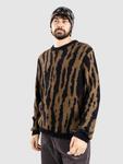 Вязаный свитер Volcom Wazermoon Strickpullover, black - фото 4