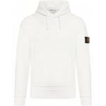 Compass Patch Drawstring Hoodie STONE ISLAND, белый - фото